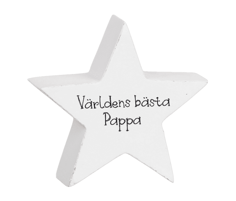Product Image for Stående stjärna - världens bästa pappa