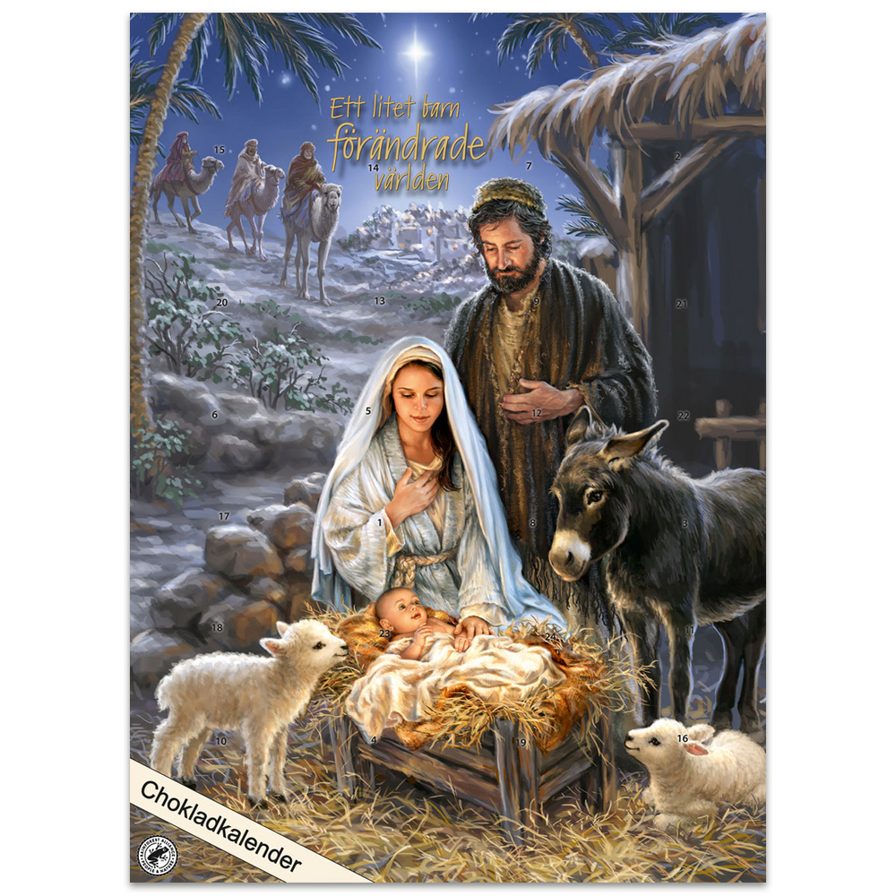 Product Image for Chokladkalender - ett litet barn förändrade världen