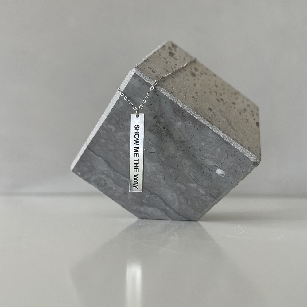 Product Image for Halssmycke – show me the way / ps 143:8