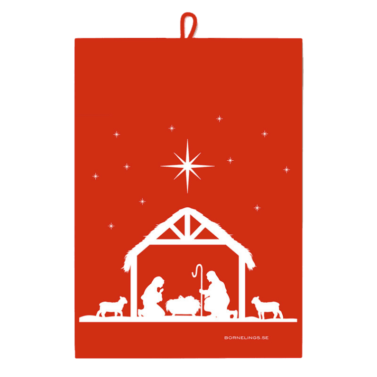 Product Image for Kökshandduk - julkrubba - 50x35 cm