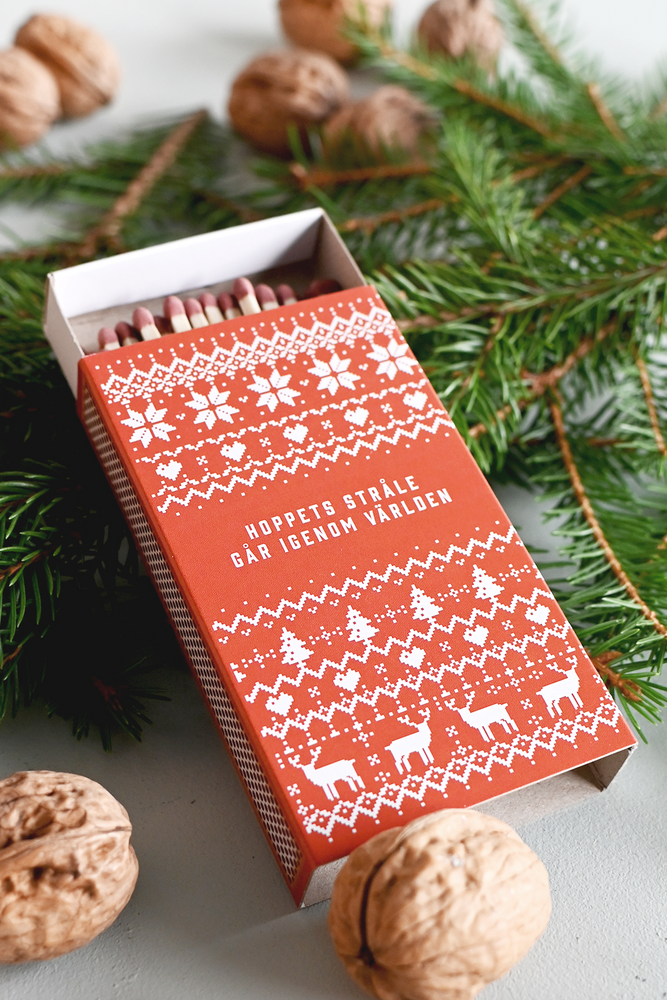 Product Image for Tändsticksask stor - hoppets stråle går igenom världen