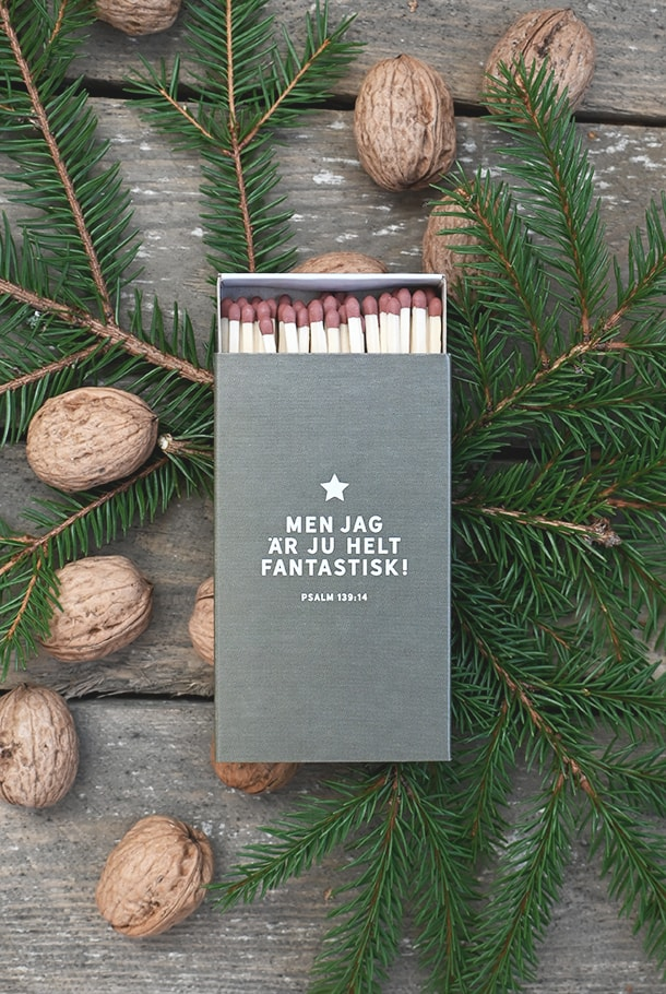 Product Image for Tändsticksask stor - men jag är ju helt fantastisk