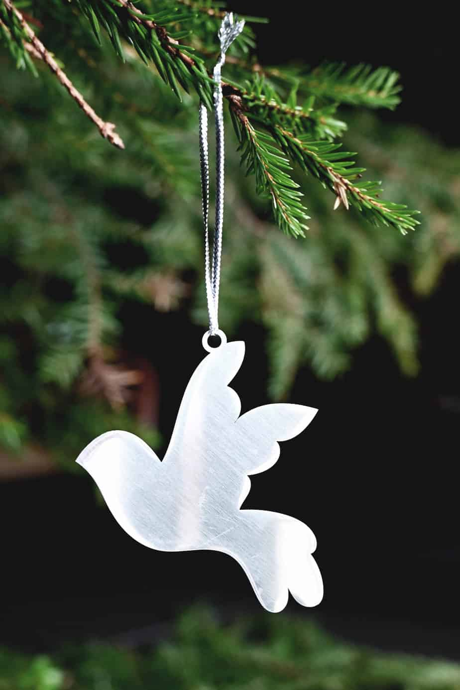 Product Image for Hängdekoration - duva - rostfritt stål