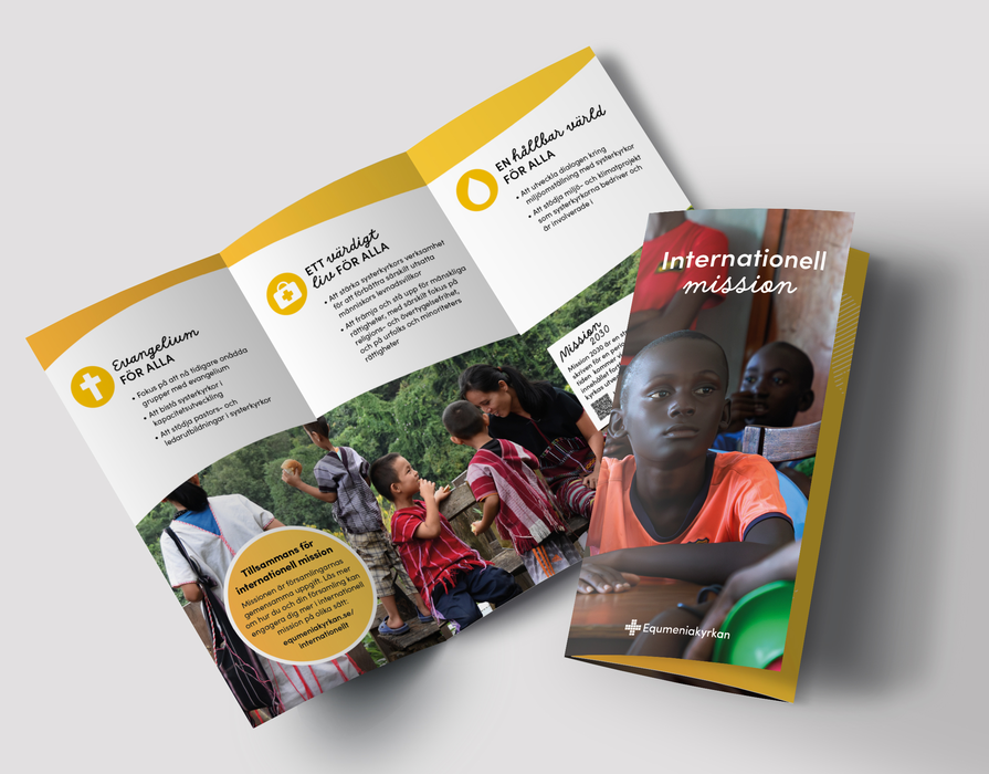 Product Image for Equmeniakyrkans internationella missionsarbete folder 25 st