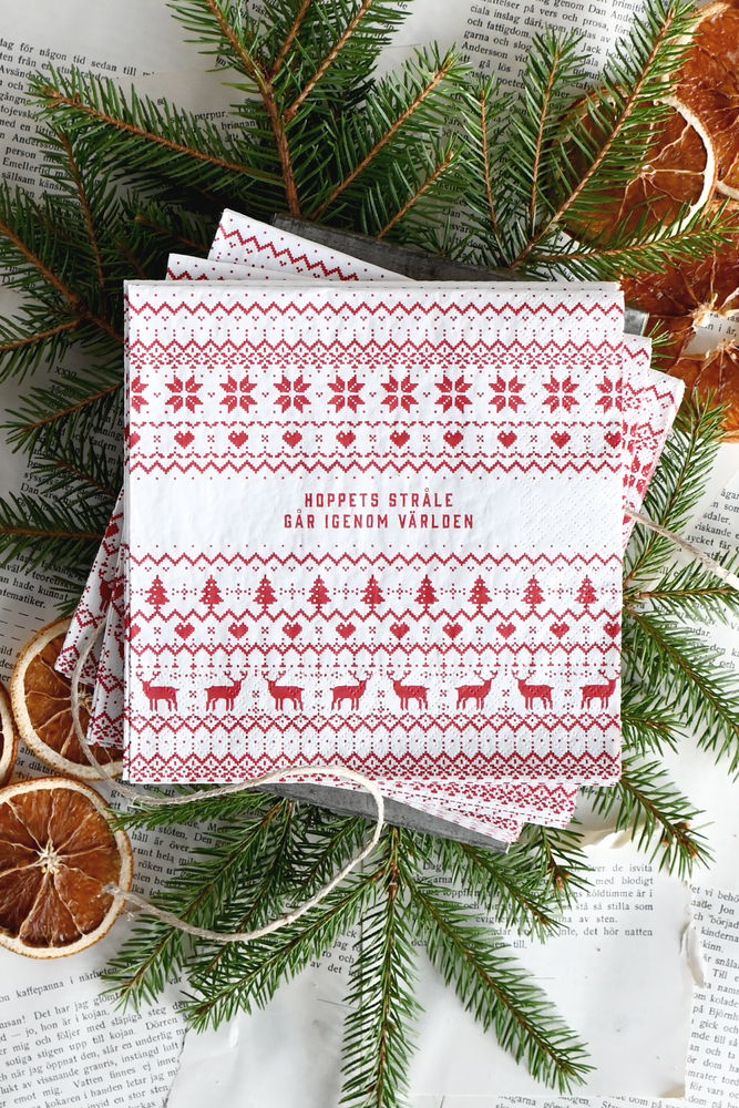 Product Image for Servetter - hoppets stråle går igenom världen - 20-pack