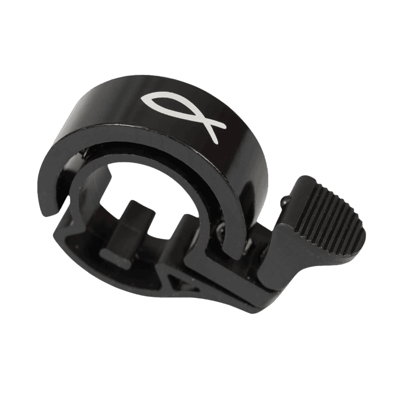 Product Image for Ringklocka till cykel - fisk - svart