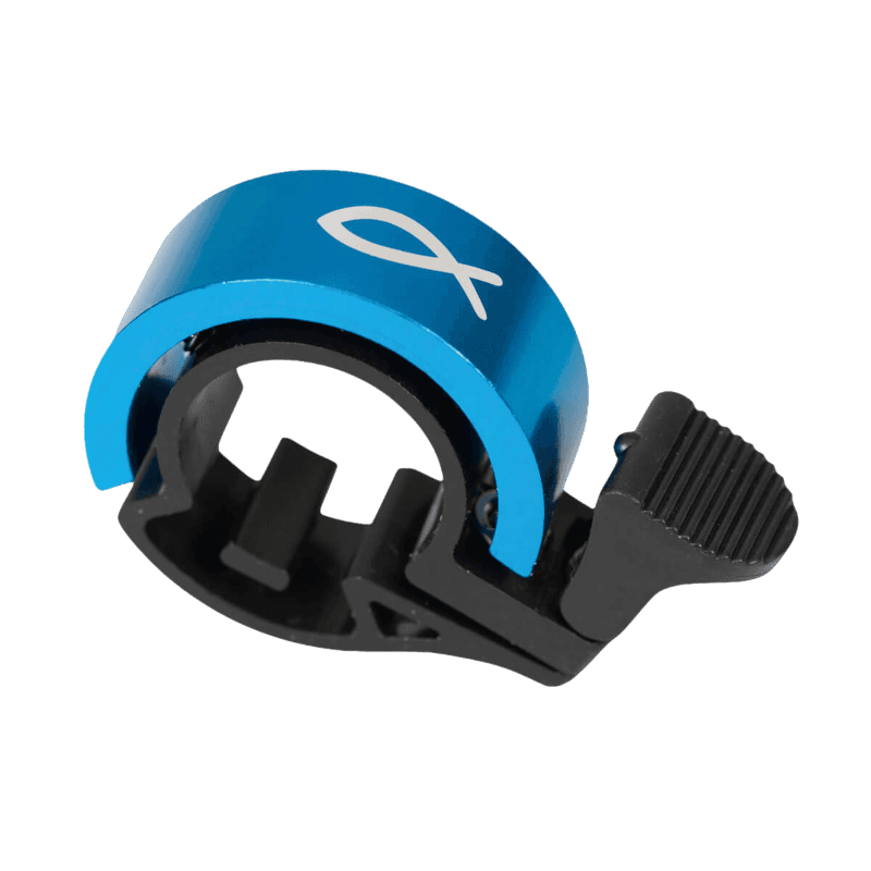 Product Image for Ringklocka till cykel - fisk - blå