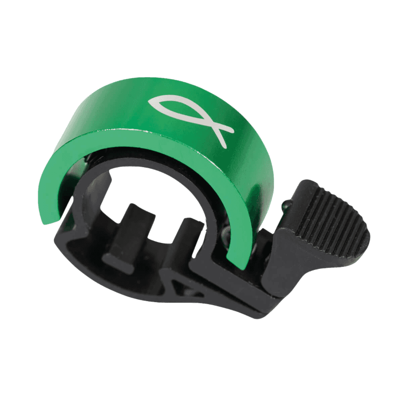 Product Image for Ringklocka till cykel - fisk - grön