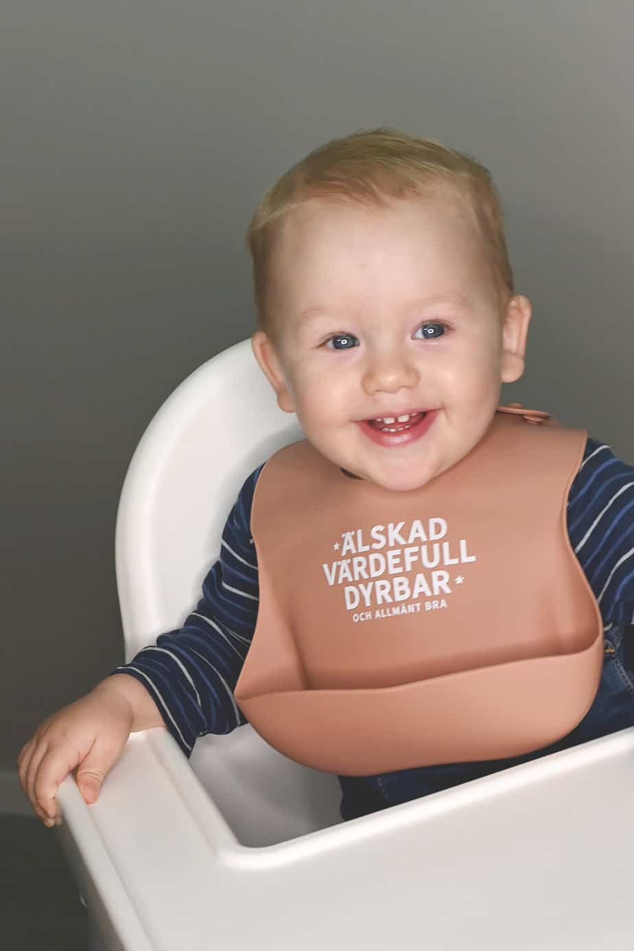 Product Image for Mjuk haklapp - älskad,  värdefull,  dyrbar - terrakotta