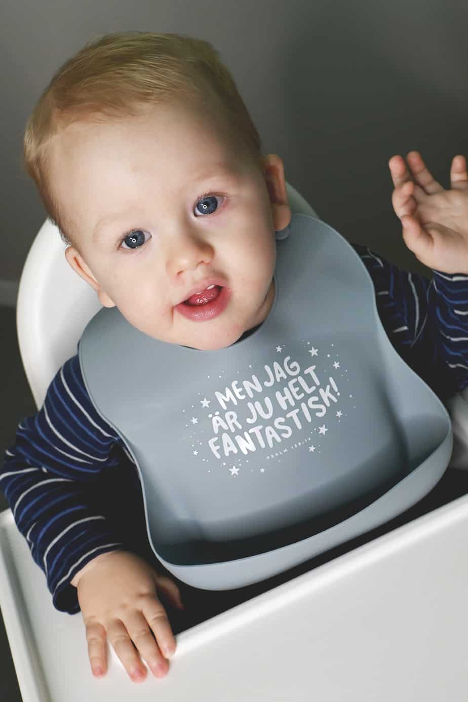 Product Image for Mjuk haklapp - men jag är ju helt fantastisk - dovt blå