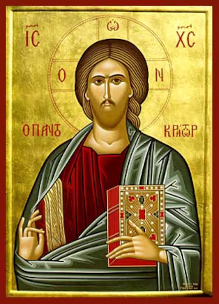 Product Image for Ikon - kristusmotiv - pantokrator - 10x14 cm