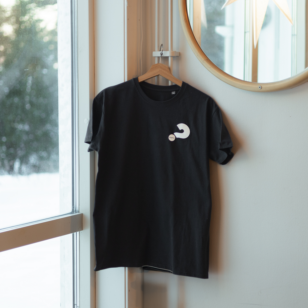 Product Image for T-shirt - svart - alpha för alla - unisex - l