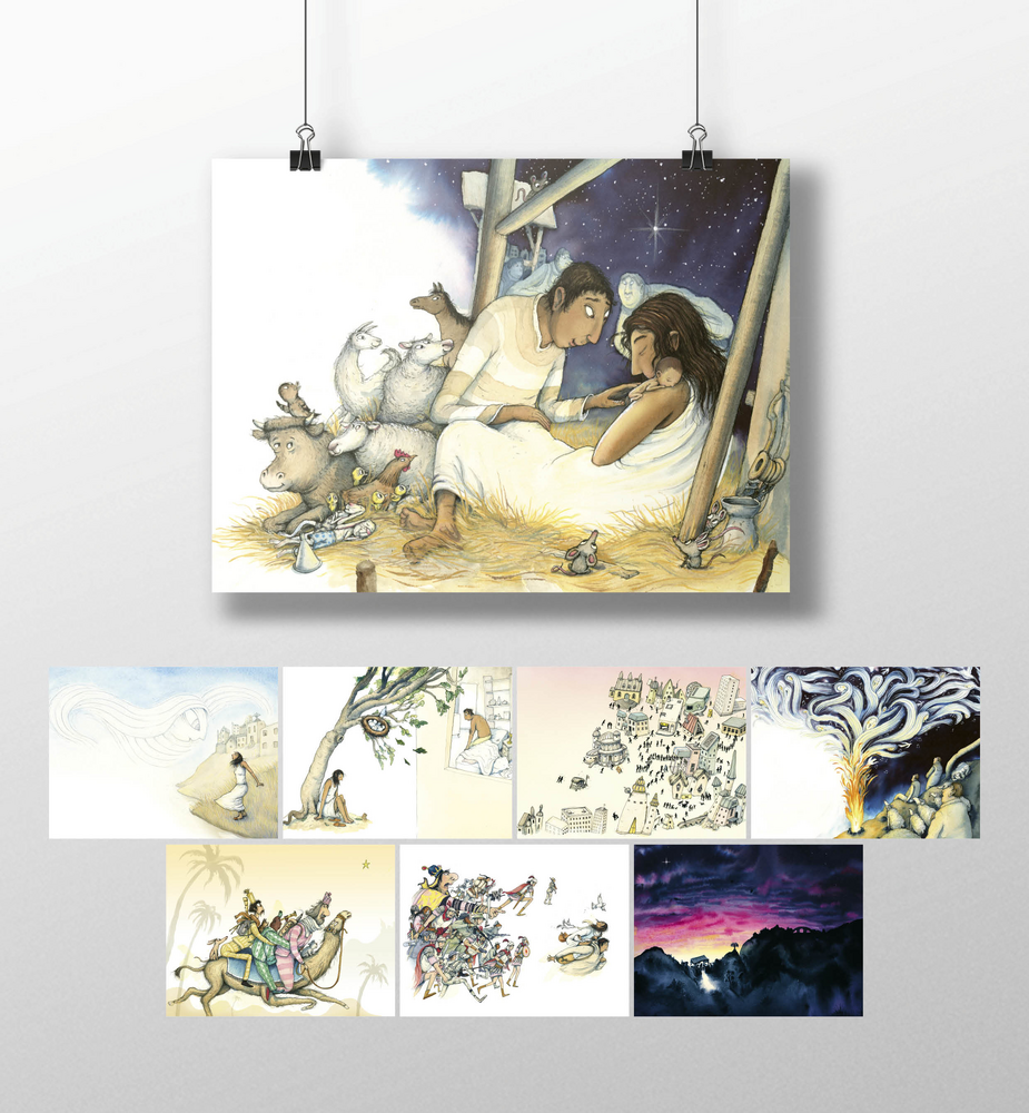 Product Image for Barnens bästa bibel - poster julpaket