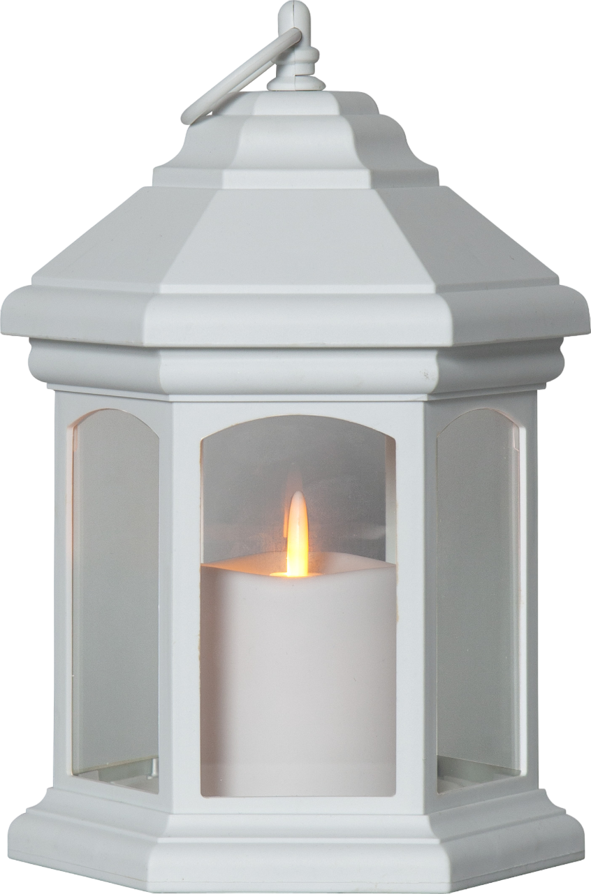 Product Image for Lykta linta - vit