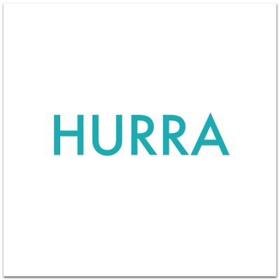 Product Image for Dubbelt kort – hurra - blåtext