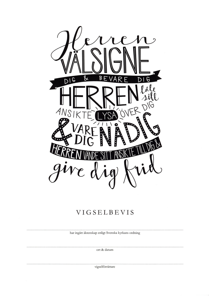 Product Image for Vigselbevis - välsignelse - svenska kyrkan