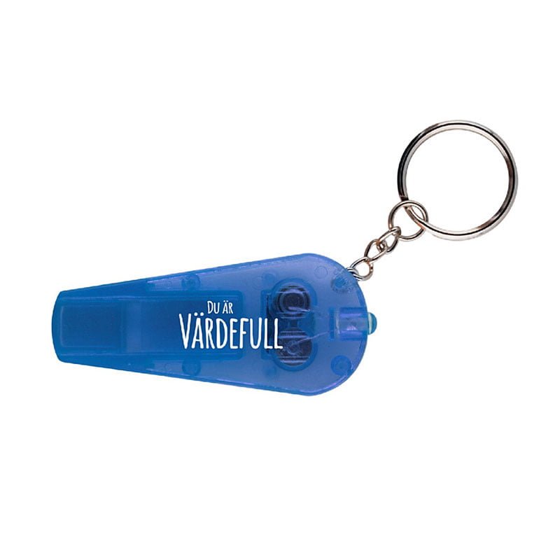 Product Image for Nyckelring med led – visselpipa,  blå