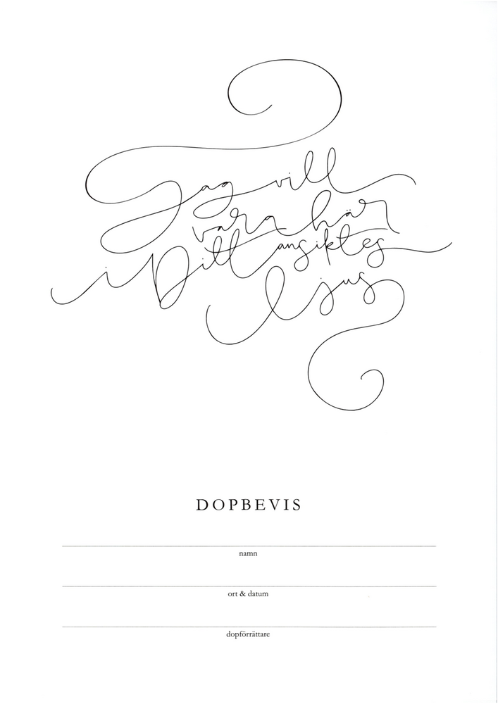 Product Image for Dopbevis - jag vill vara här - frikyrkan