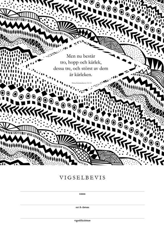 Product Image for Vigselbevis - tro,  hopp,  kärlek - frikyrkan