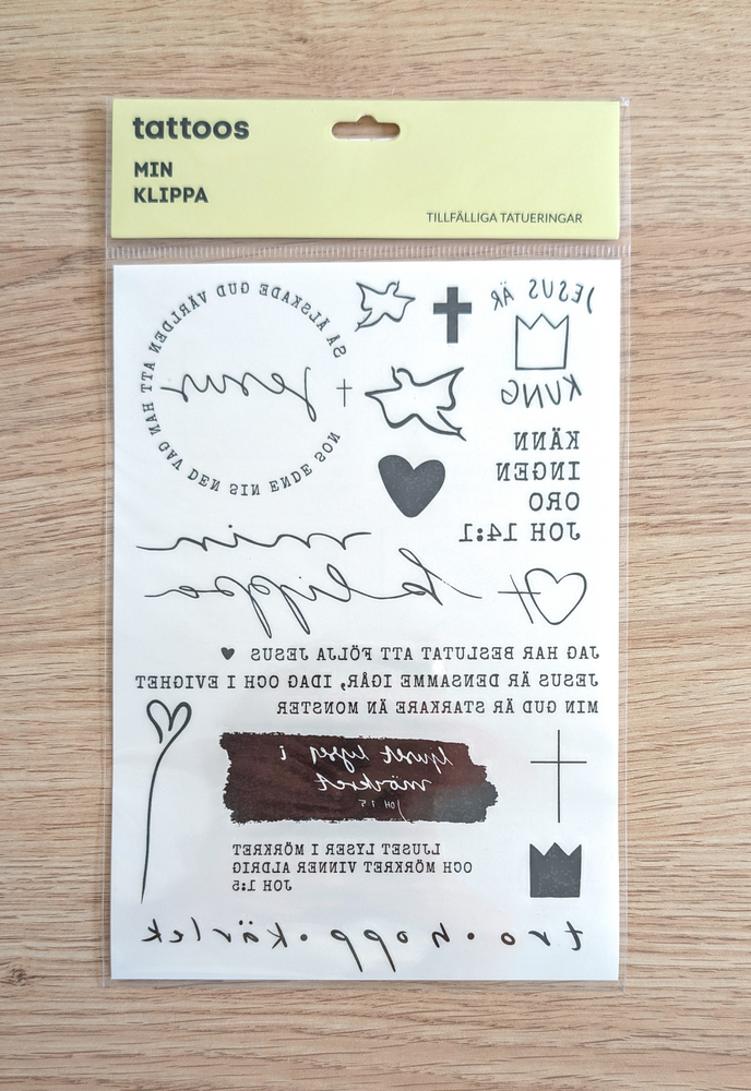 Product Image for Tatueringar - min klippa