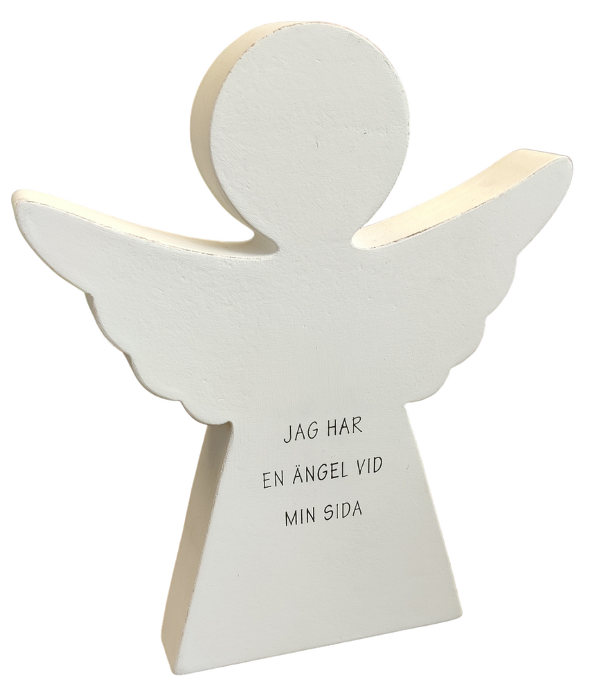Product Image for Ängel i trä- jag har en ängel vid min sida