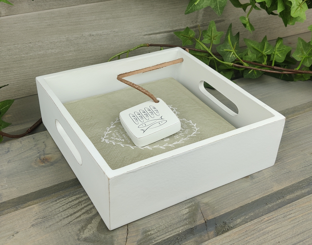 Product Image for Trälåda för servetter - fem bröd och tvåfiskar