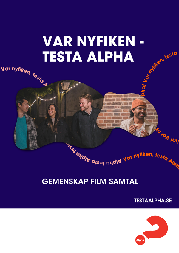 Product Image for Alpha - affisch - a3 - var nyfiken (film) - testa alpha