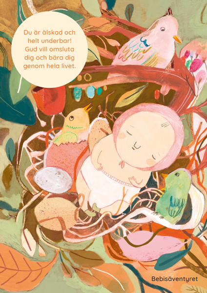 Product Image for Kort - du är älskad och helt underbar! - bebisäventyret