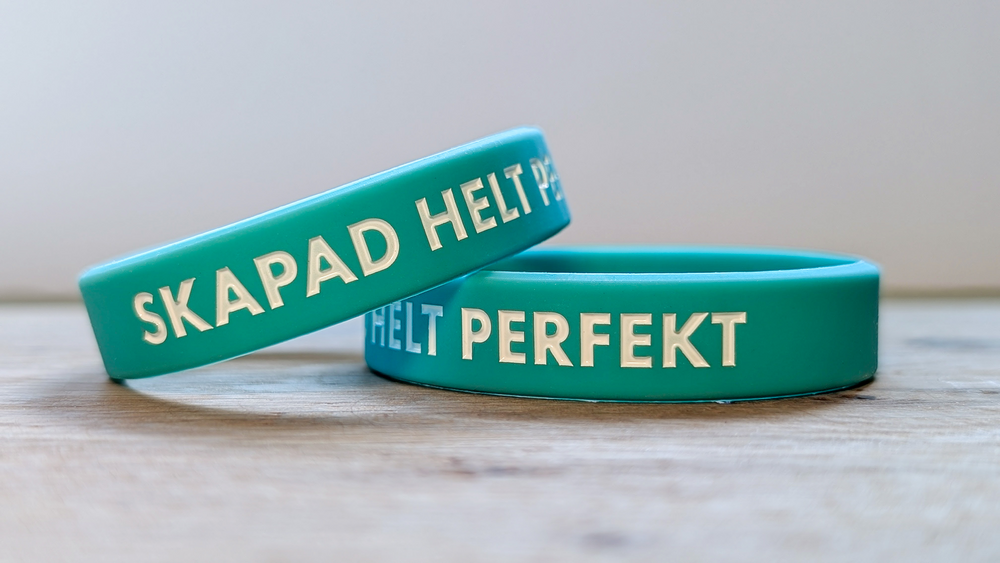 Product Image for Armband - silikon - barn - skapad helt perfekt