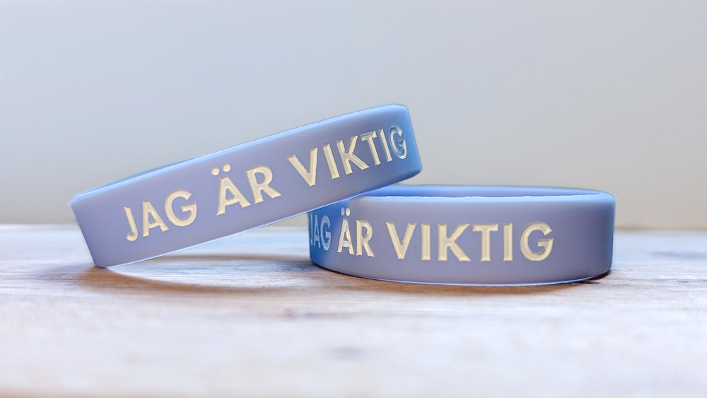 Product Image for Armband - silikon - barn - jag är viktig