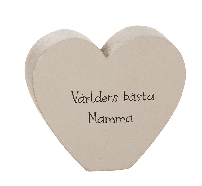 Product Image for Stående hjärta - världens bästa mamma
