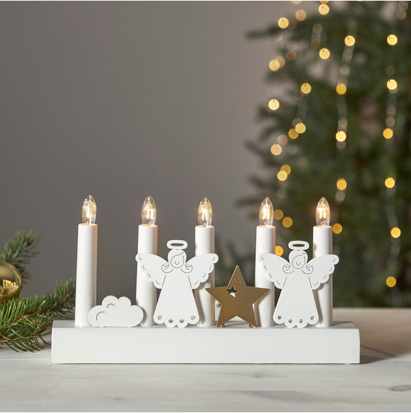 Product Image for Adventsljusstake - stjärna och änglar