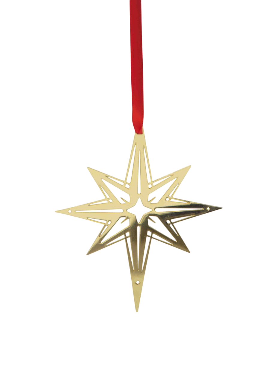 Product Image for Hängdekoration - krubba - guldfärgad