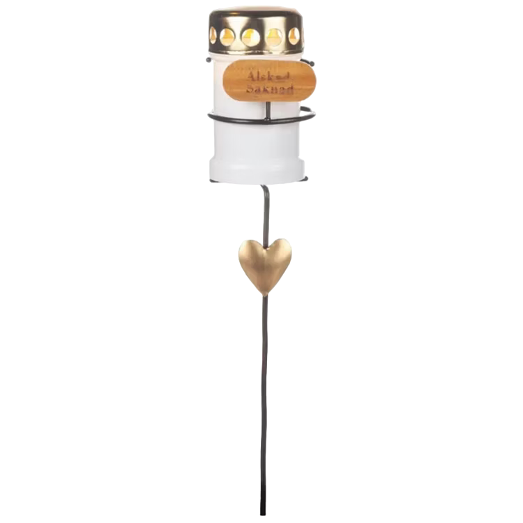 Product Image for Gravljushållare i smide - älskad saknad