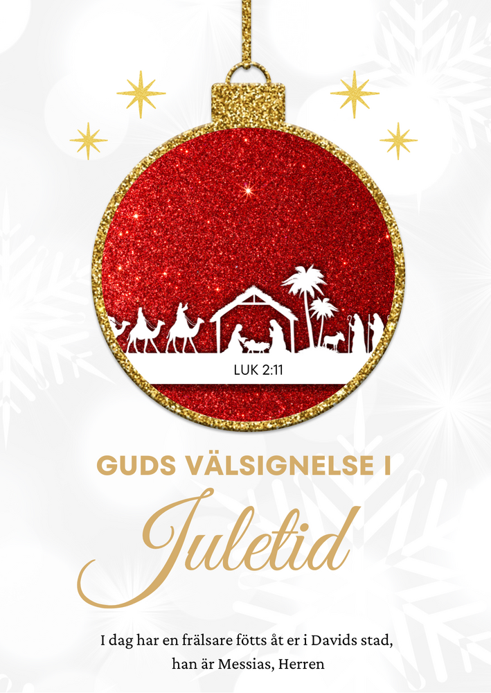 Product Image for Julkort - Guds välsignelse i juletid