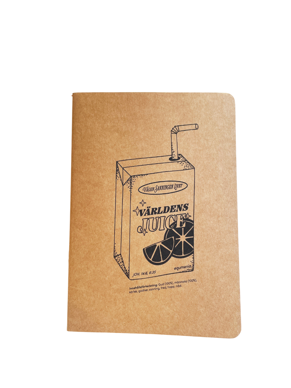 Product Image for Anteckningsbok - världens juice - equmenia