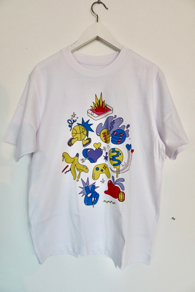 Product Image for T-shirt - unisex,  vit,  alpha youth - s