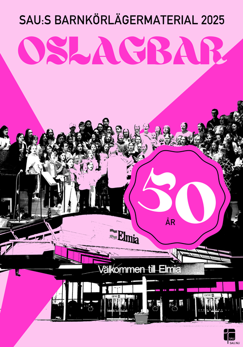 Product Image for Sau:s barnkörlägermaterial 2025 - oslagbar - noter