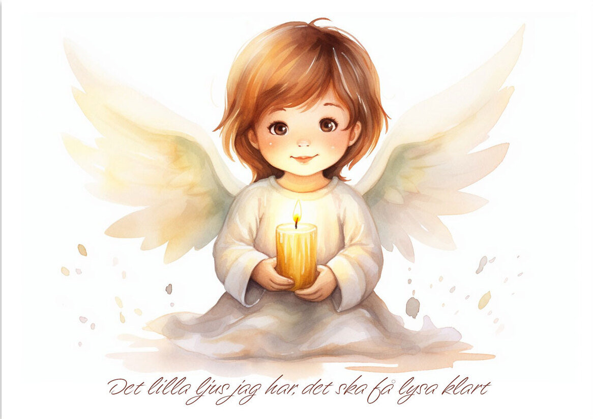 Product Image for Vykort - det lilla ljus jag har