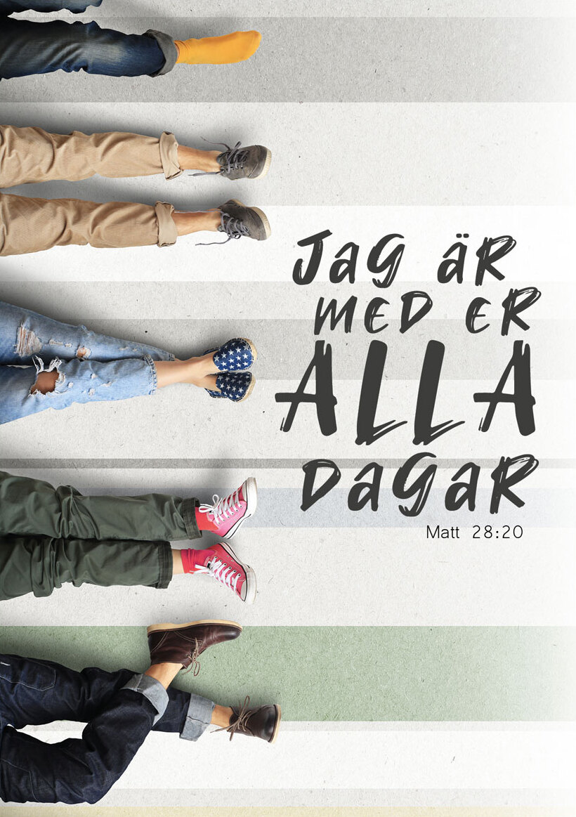 Product Image for Vykort - jag är med er alla dagar