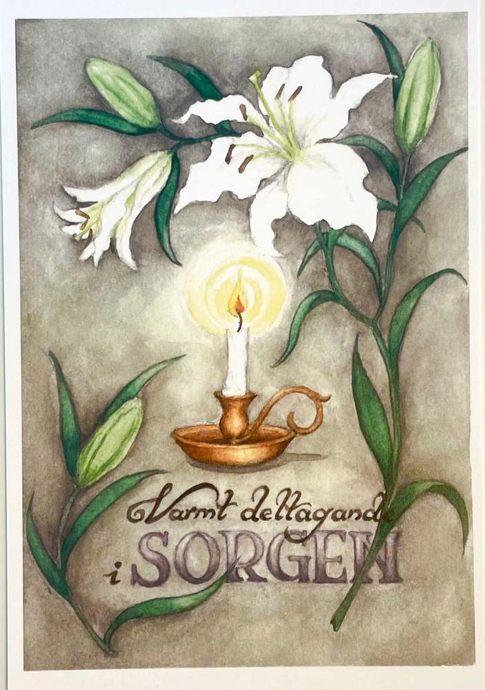 Product Image for Vykort - varmt deltagande i sorgen