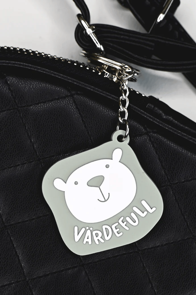 Product Image for Nyckelring i mjuk silikon - värdefull - björn