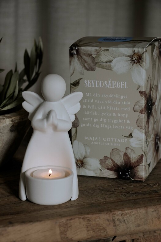 Product Image for Ljusstake - skyddsängel - inkl. Gåvobox