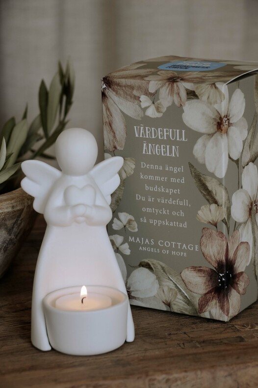 Product Image for Ljusstake - ängel - värdefull - inkl. Gåvobox