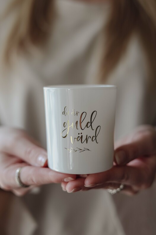 Product Image for Lykta -du är guld värd - inkl. Gåvobox