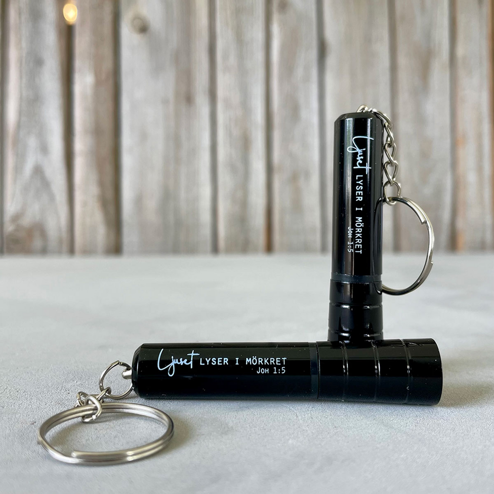 Product Image for Ficklampa med nyckelring – ljuset lyser i mörkret