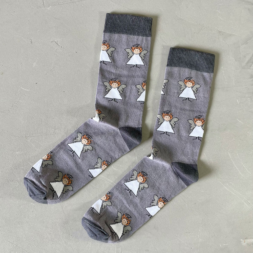 Product Image for Strumpor – änglar,  storlek 35-38