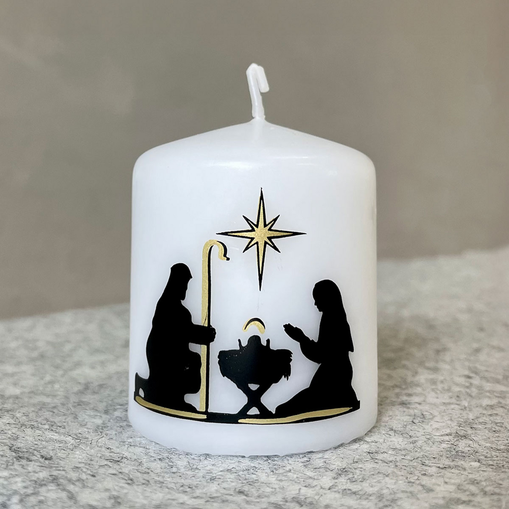 Product Image for Blockljus – julkrubba