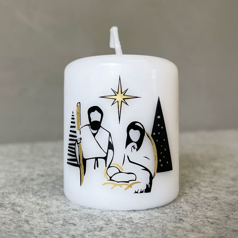 Product Image for Blockljus – julkrubba - träd