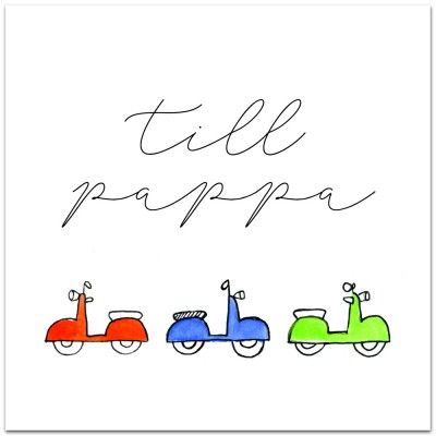 Product Image for Dubbelt kort – till pappa